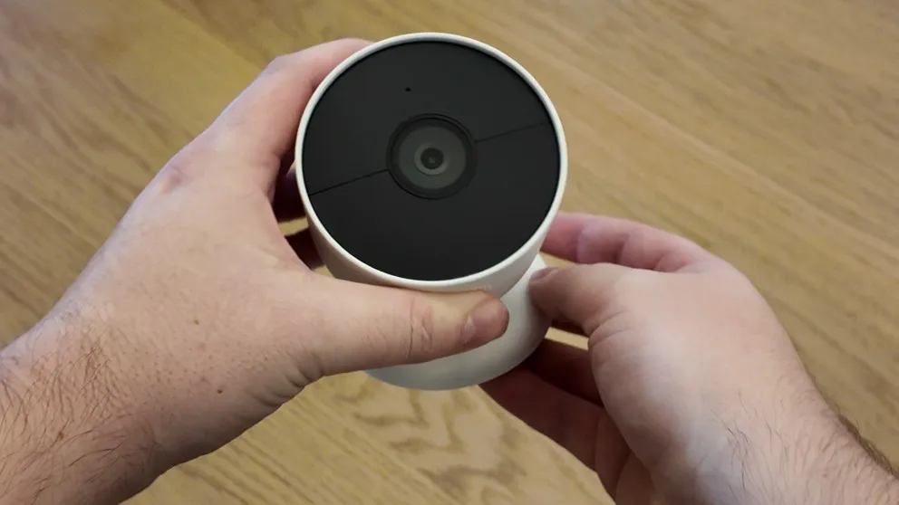 Nest Cam battery front view