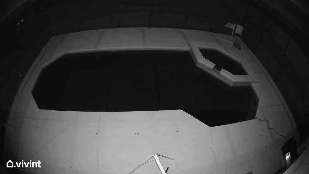 Vivint outdoor camera nighttime footage