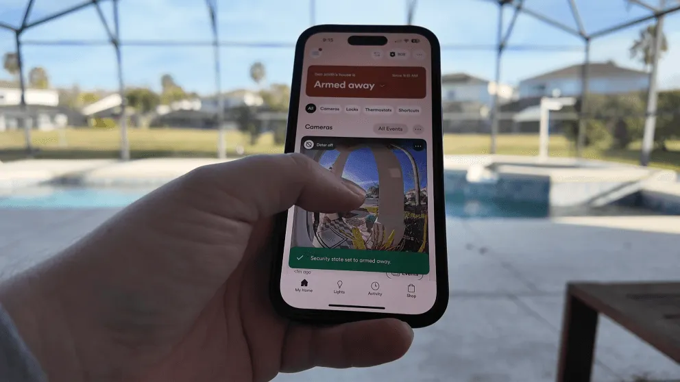 using the vivint app